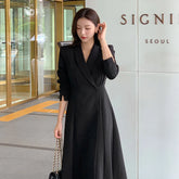 [attrangs] (Guest look/formal look♥) Aelyn Scholarong A-line One-piece op10151 - Mira Belle 