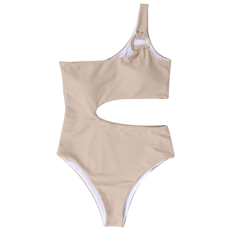 Luna Cutout One-Shoulder Swimsuit - Mira Belle 
