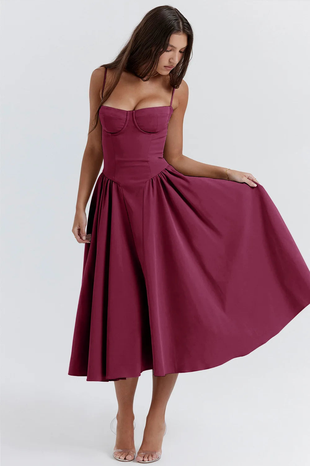 Summer Breeze A-Line Maxi Dress - Mira Belle 