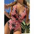 Lola Tropical One-Piece – Retro Palm Print - Mira Belle 