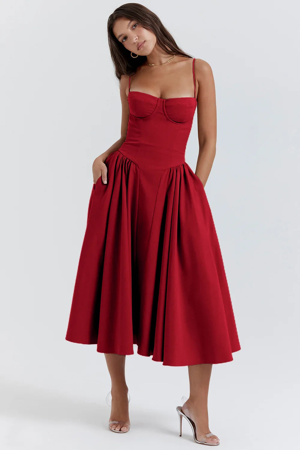 Summer Breeze A-Line Maxi Dress - Mira Belle 