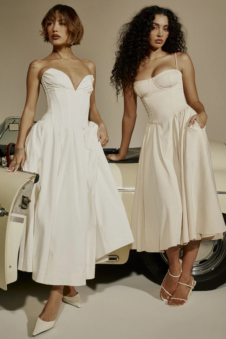 Summer Breeze A-Line Maxi Dress - Mira Belle 