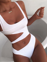 Cut-Out One-Piece Swimsuit with Push-Up — Summer Monokini - Mira Belle 