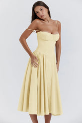Summer Breeze A-Line Maxi Dress - Mira Belle 