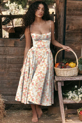 Summer Breeze A-Line Maxi Dress - Mira Belle 