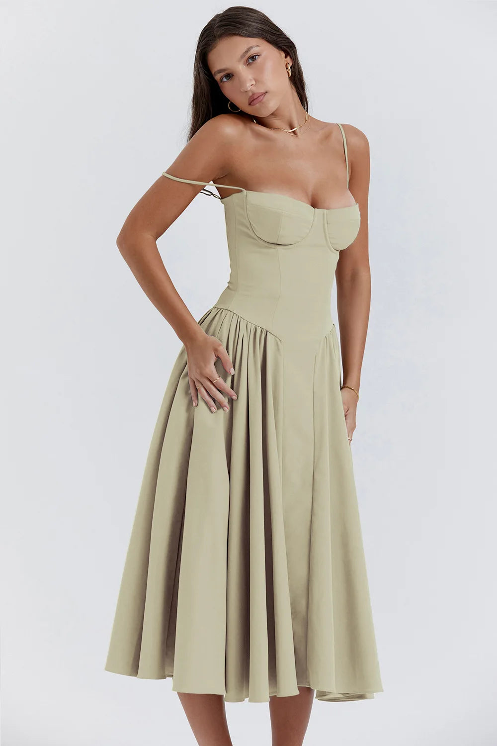 Summer Breeze A-Line Maxi Dress - Mira Belle 