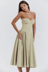 Summer Breeze A-Line Maxi Dress - Mira Belle 