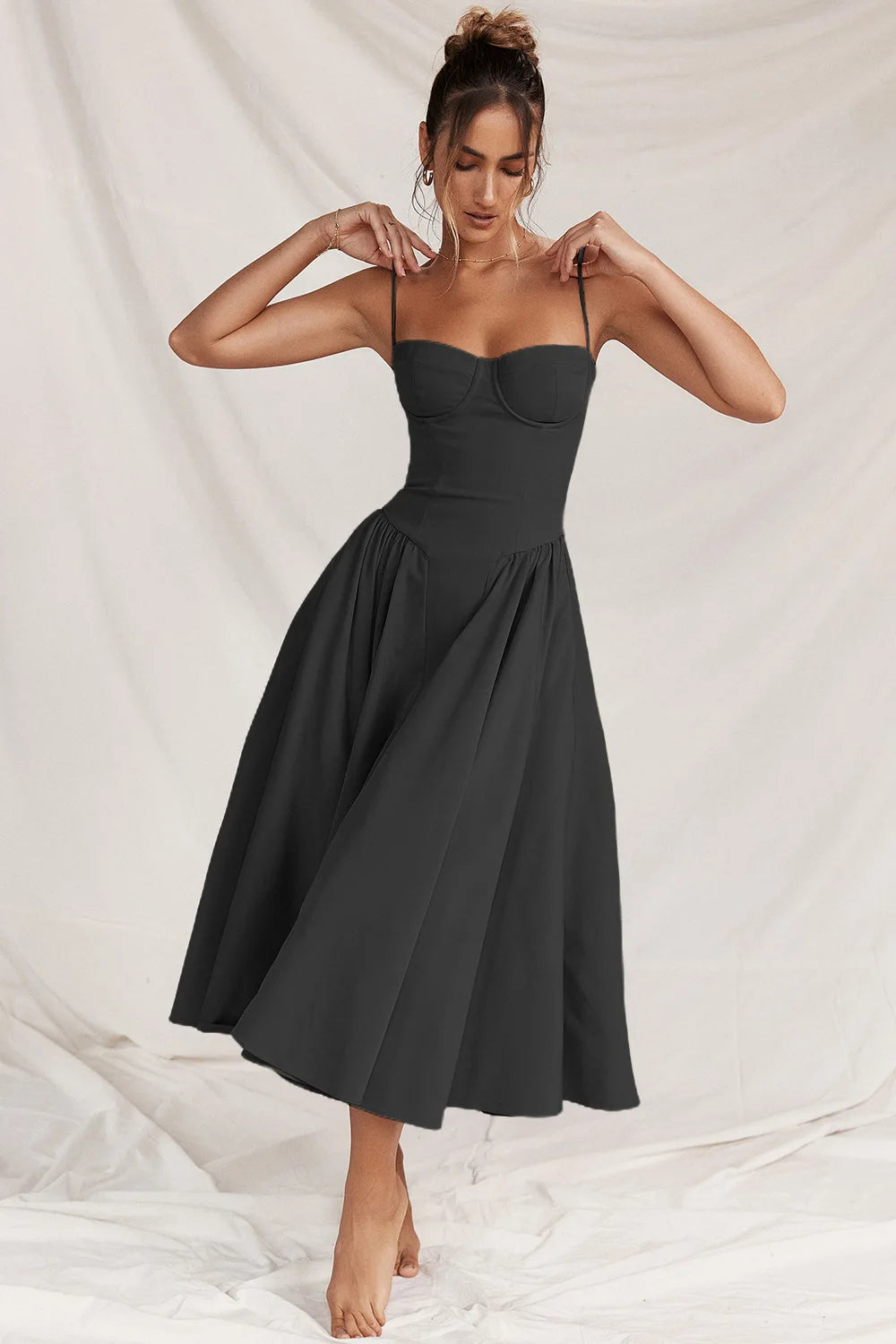 Summer Breeze A-Line Maxi Dress - Mira Belle 
