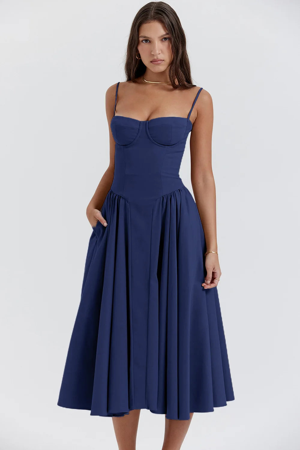Summer Breeze A-Line Maxi Dress - Mira Belle 